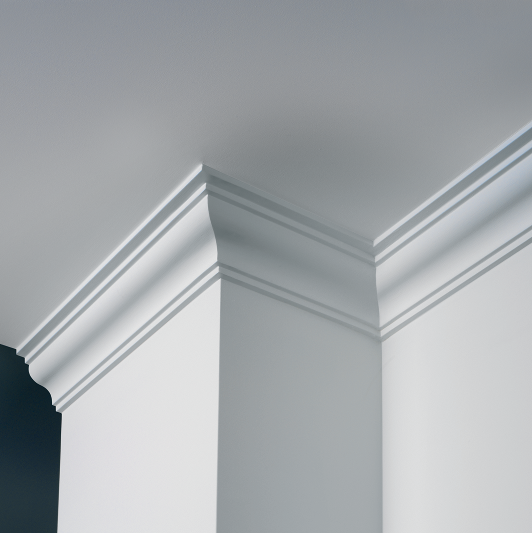 CORNICE LOCARNO WHITE 5X10X15 - 10X10 - FotoDiego